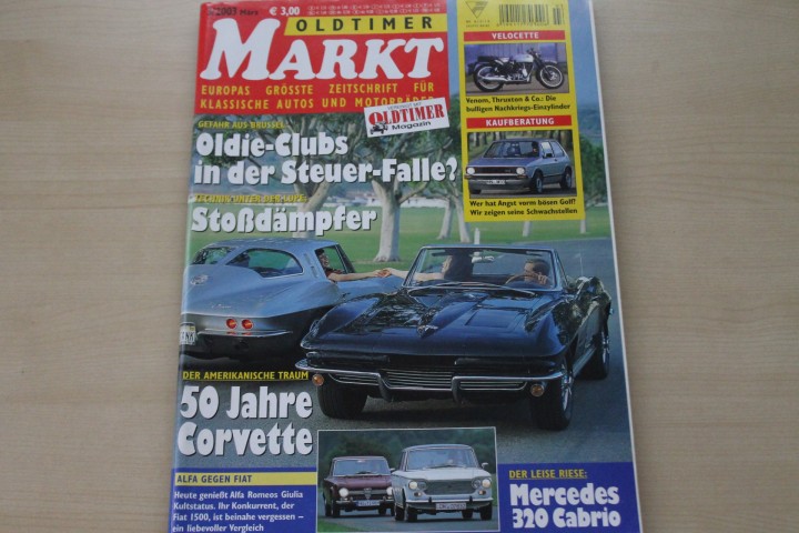 Deckblatt Oldtimer Markt (03/2003)